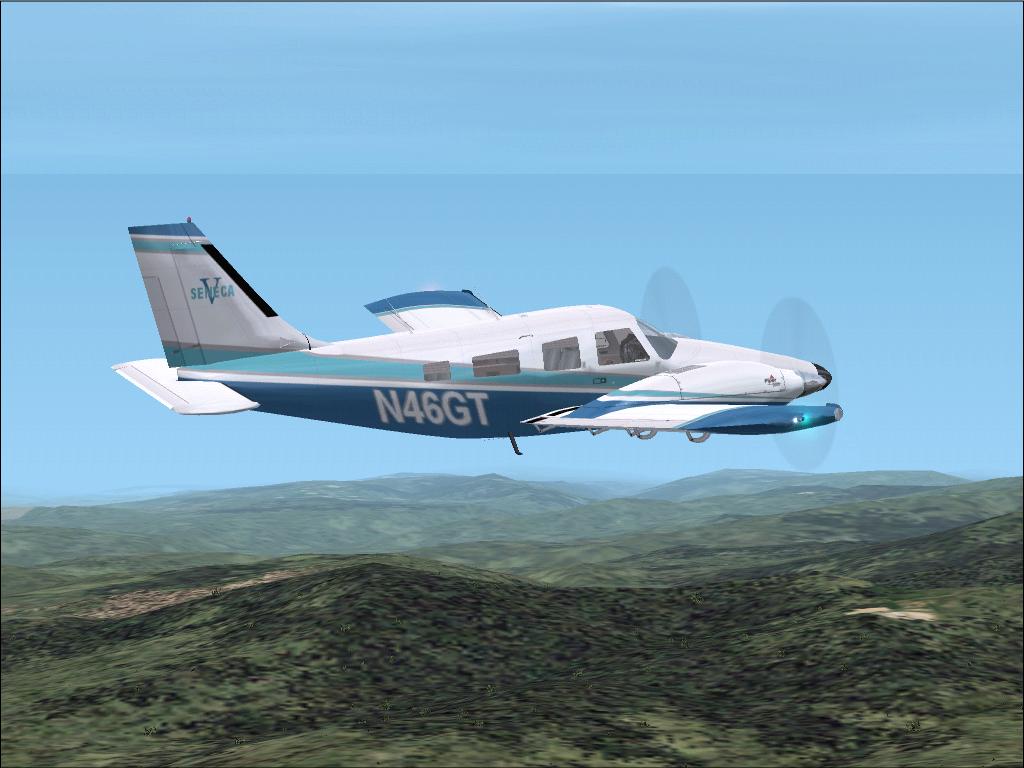 Fs2002 Textures Repaint Of The Fsd Piper Seneca V