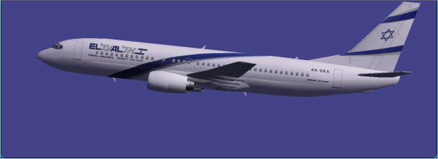 El Al Israel Airlines Texture For Tsutomu Urakawa S 737-800