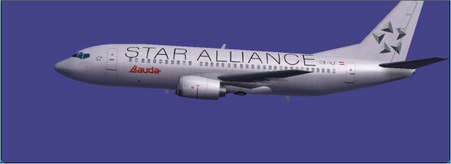 Ai Aardvark B737-300 Lauda Star Alliance — 1