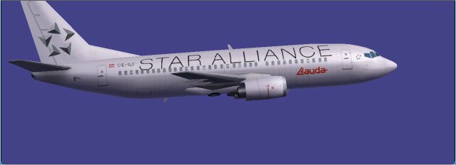 Ai Aardvark B737-300 Lauda Star Alliance