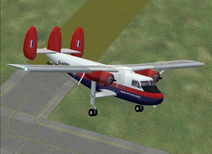 Fs2002 Twin Pioneer Scottish Aviation Air Atlantique By Chris Hodgson