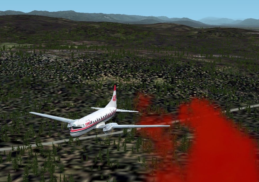 Fs2002 Conair Cv580 Air Tanker The Cv580 Air Tanker Is Considered One Of The Best Initial
