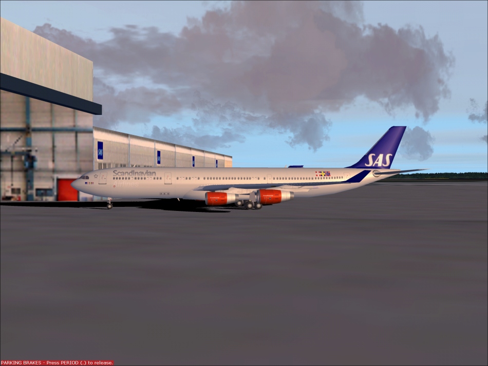 Fs Painter Sas A340-300 Texture Exclusively By Johan