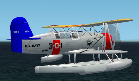 Fs2002/Fs2004 Curtiss Soc-3 Seagull The Seagull Entered Service In 1935 And Served Well In