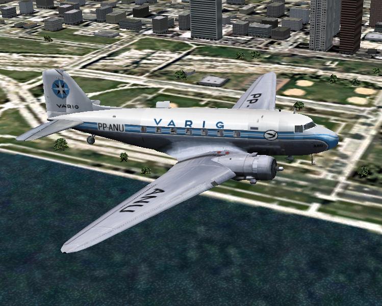 Fs2002 Varig Airlines Douglas Dc-3 — 1