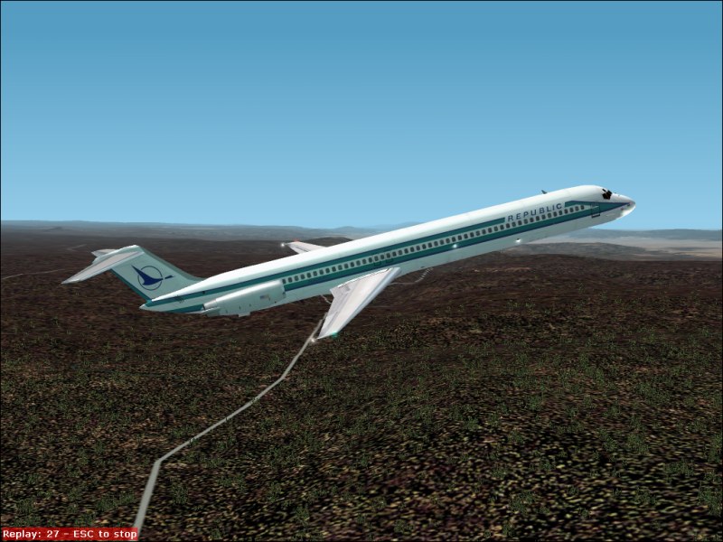 Fs2000 Md-82 Flight Model In Association With Freeflight Design Shop (Www.freeflightdesign