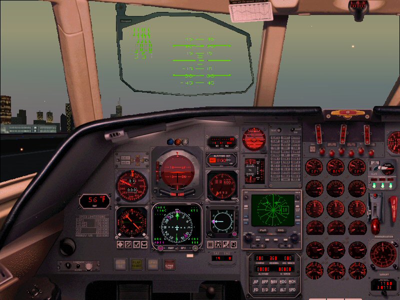 Dassault Falcon 50 Panel