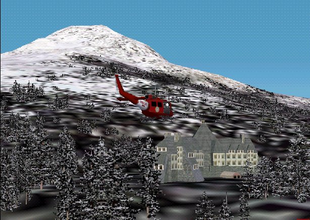 Fs2002 Scenery Timberline Lodge (National Historic Landmark) Located On Mt