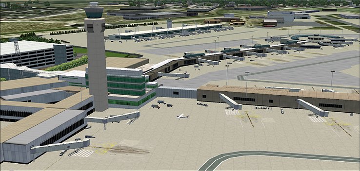 Fs2002 Cleveland Hopkins International Airport