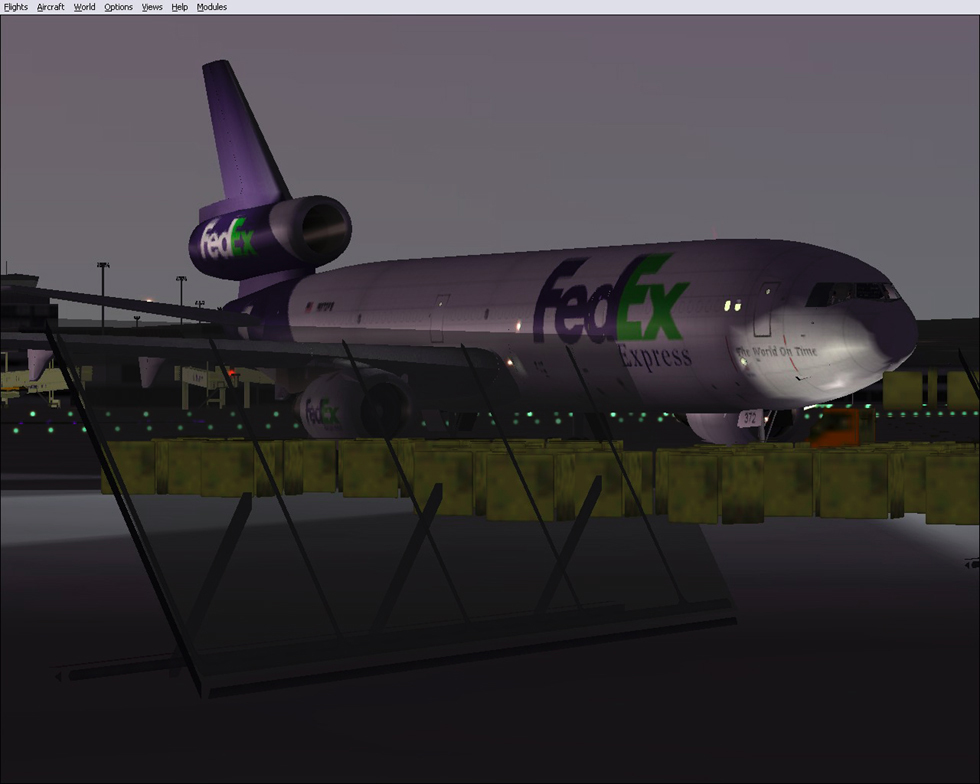 Fs2002 Ffx/Sga Fedex Dc-10-30 This Is A Textures Repaint Of Ffx/Sga Great Gmax Dc-10-30 Mo