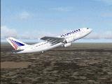 Fspainter Airbus A310Ge In Transaero Livery; Repainted In 32-Bit Dirty Textures