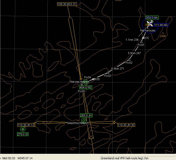 Fs2002 Scenery Greenland Ports And Docks, By Halfdan Abrahamsen