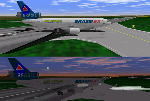 Fs98 Brasmex Air Cargo Douglas Dc-10-30F Fs98 Brasmex Air Cargo Douglas Dc-10-30F With Ope