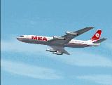 Boeing 707-320C In Middle East Airlines Old Livery, Registration Od-Agy; Repainted In 32-B