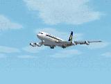 Boeing 707-320F In Singapore Airlines Cargo Old Livery, Registration Vr-Bfn; Repainted In — 1