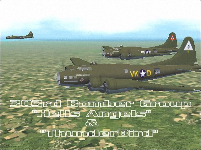 B-17E Thunderbird With Multiplayer Bombing Capabilities: To Release Bombs Simply Use Canno