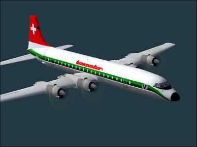 Fs2002 Transvalair Canadair Cl-44-D4 — 1