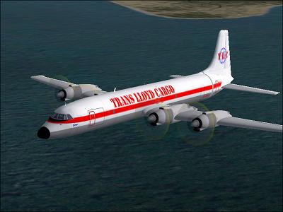 Fs2002 Trans Lloyd Cargo Canadair Cl-44-D4