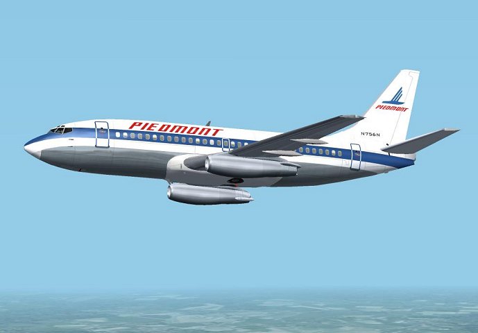 Piedmont Pacemaker Livery For The Ffx 737-200 Textures Exclusively For The Ffx 737-200 In