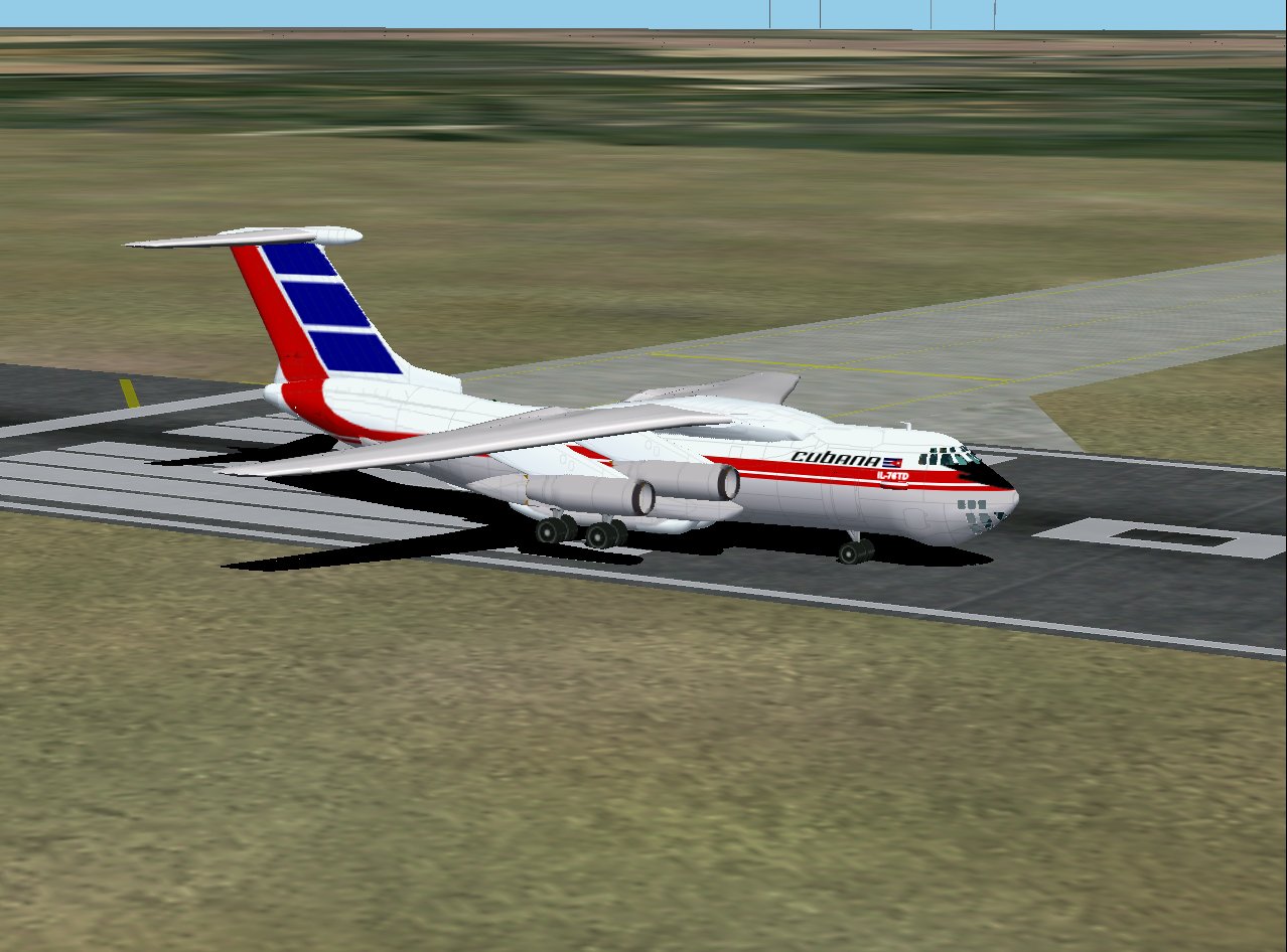 Cubana Textures For Daniel Dunns Tluk Design Group Ilyushin Il-76Td Candid
