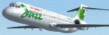 Fs2004/Fs2002 Project Skyworks Air Canada Jazz - Green Boeing 717-200