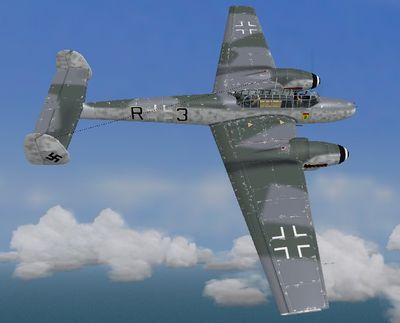 Groundcrew Bf110G-2/R3 Zerstörer Aircraft For Microsoft Combat Flight Simulator 3 By Groun