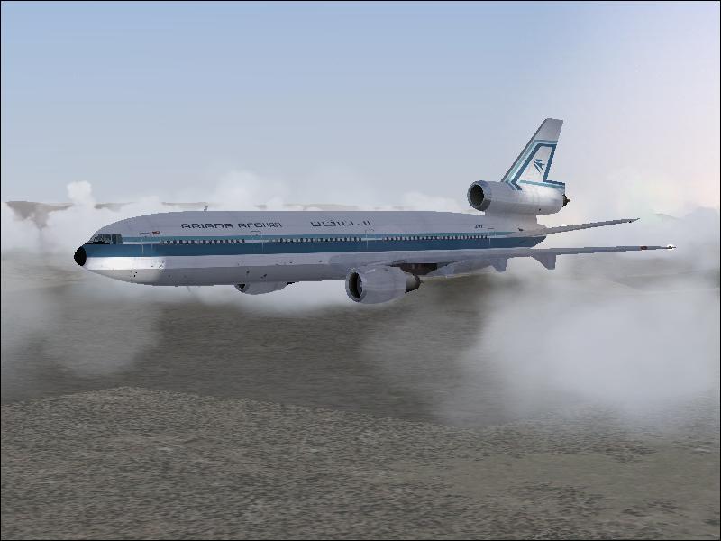 Fs2004 Dc-10-30 Ariana Afghan Airlines This Is A Textures Repaint Of The Ffx/Sga Dc-10-30