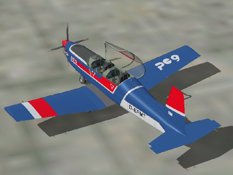Fs2002 Pilatus Pc-9 A Two-Seat Swiss-Designed Turboprop Trainer Used By Many Countries