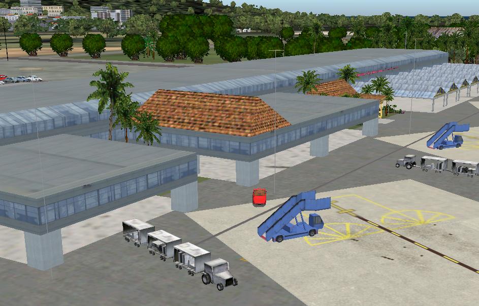 Fs2004, Tahiti International Airport, And Sea Plane Base Version2, Island Of Tahiti, Frenc