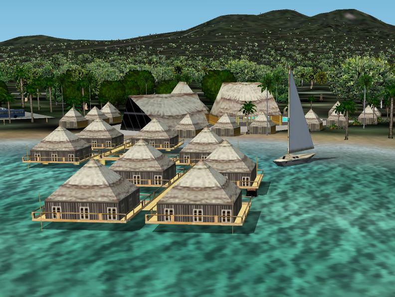 Fs2004, Tahiti International Airport, And Sea Plane Base Version2, Island Of Tahiti, Frenc