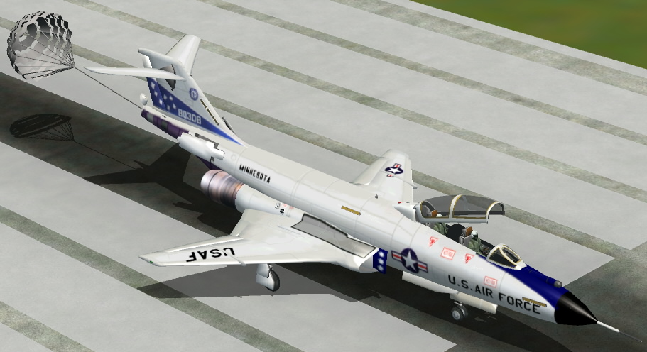 Fs2002/Fs2004 Mcdonnell F-101B/C/Rf-101C Voodoo The F-101 Voodoo Was Designed By Mcdonnell