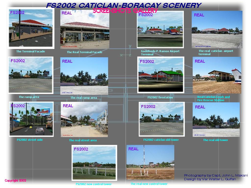 Fs2002 Caticlan-Boracay Scenery Caticlan Airport Is Located In Malay, Aklan, Northwest Of