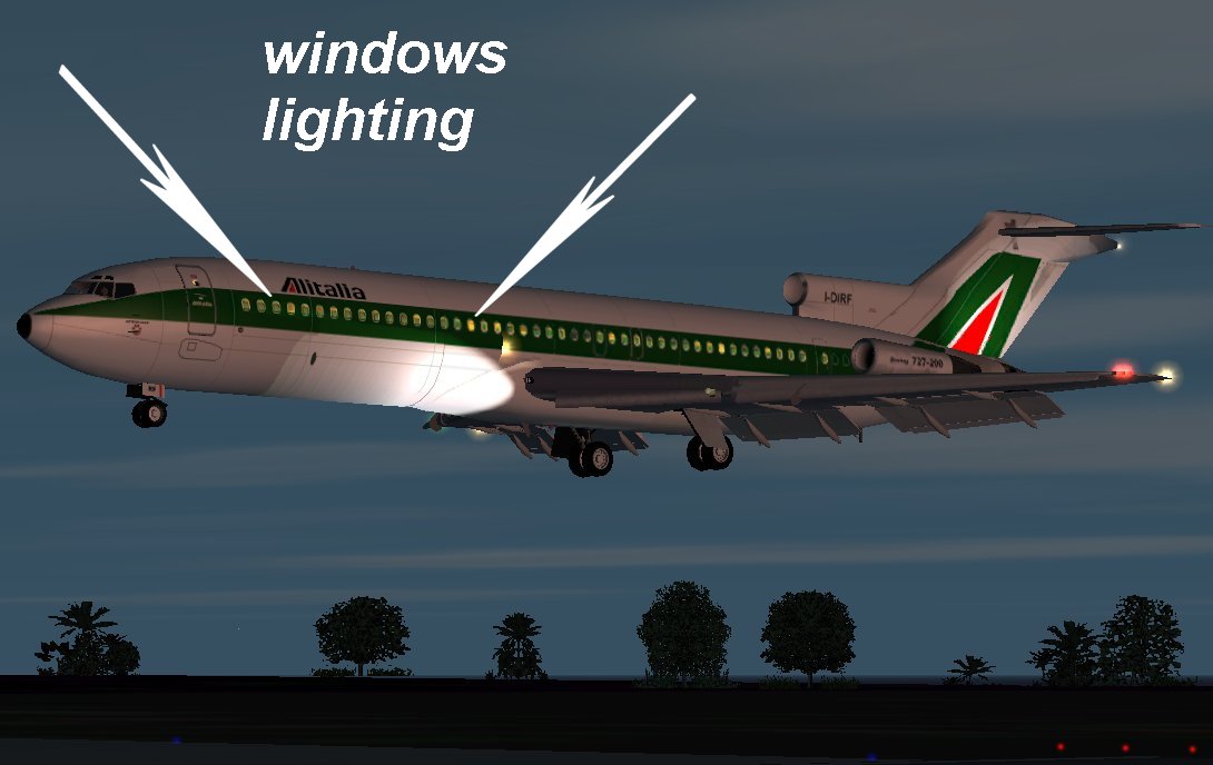 Fs2002 Aircraft This Is A Textures Repaint Of Ffx Boeing 727-200 In The Colour British Air