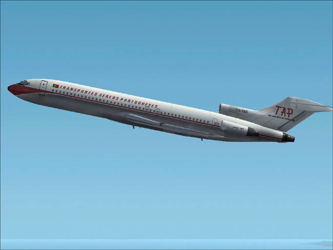 Fs2002 Aircraft This Is A Textures Repaint Of Ffx Boeing 727-200 In The Colour Of Tap Old