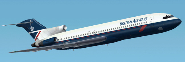 Fs2002 Aircraft This Is A Textures Repaint Of Ffx Boeing 727-200 In The Colour British Air