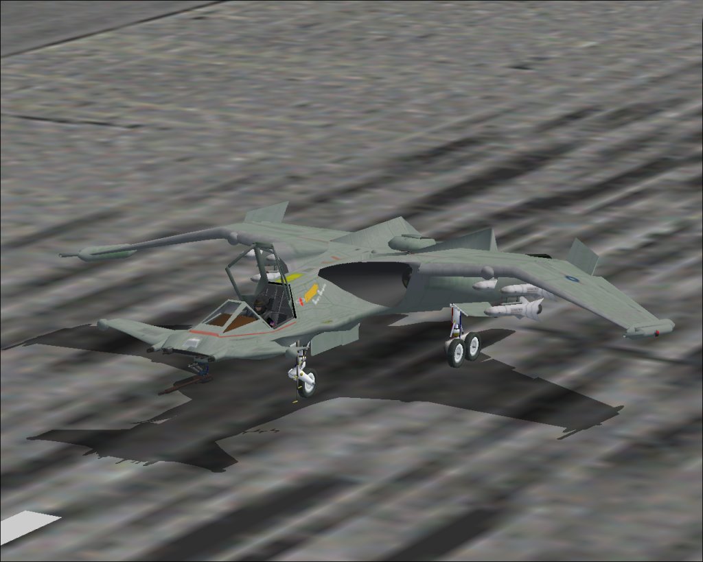Fs2002 Pro Sa-43 Hammerhead 127Th Squadron U.s.m.c