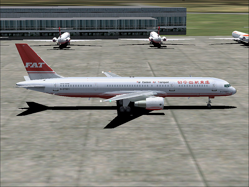 Fs2002 Pro/Std 757-27A/2Q8 Aircraft Far Eastern Air Transport(Taiwan) Boeing 757-27A(B-270 — 1