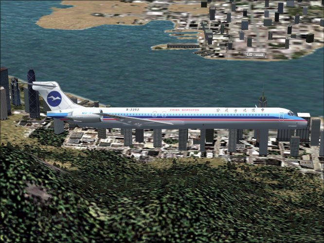 Fs2002 Mcdonnell-Douglas/Boeing Md-90 B-2252 Operated By China Northern Airlines All New D