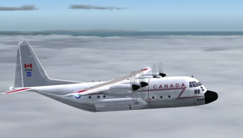 Fs2004 Canadian Armed Forces Herc Package C-130H Repainted By Shane Strong Mapleleaf Imagi