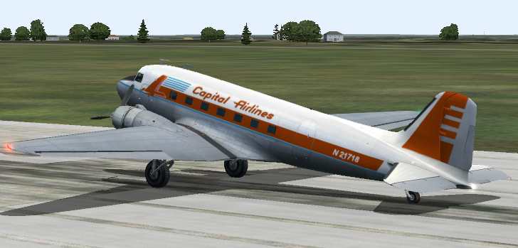 Fs2004 Default Douglas Dc-3 Textures Repaint Textures Exclusively By Nycdaduws_At_Aol.com