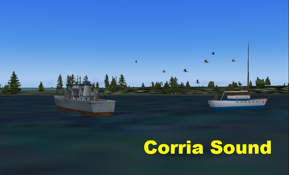 Fs2004 Scenery Myeh North Harbour, Bahamas Includes Airport, Dunsmore Town, Hawk Point, Br