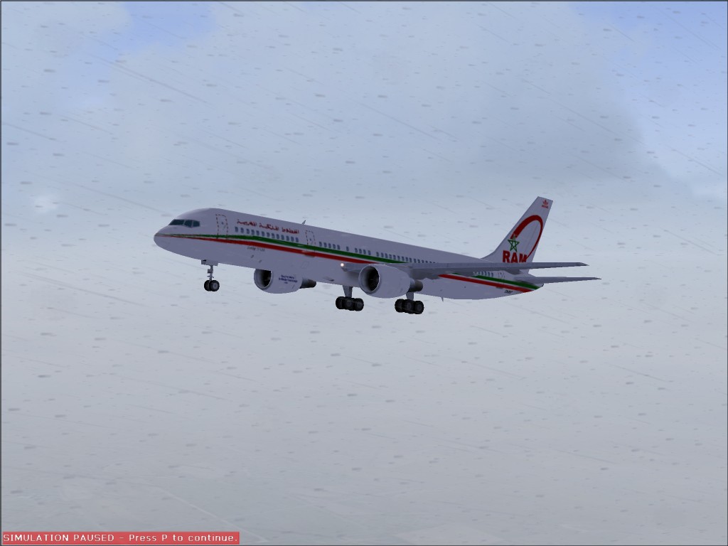 Fs2004 Boeing 757-200 Royal Air Maroc By Mouline Yacir