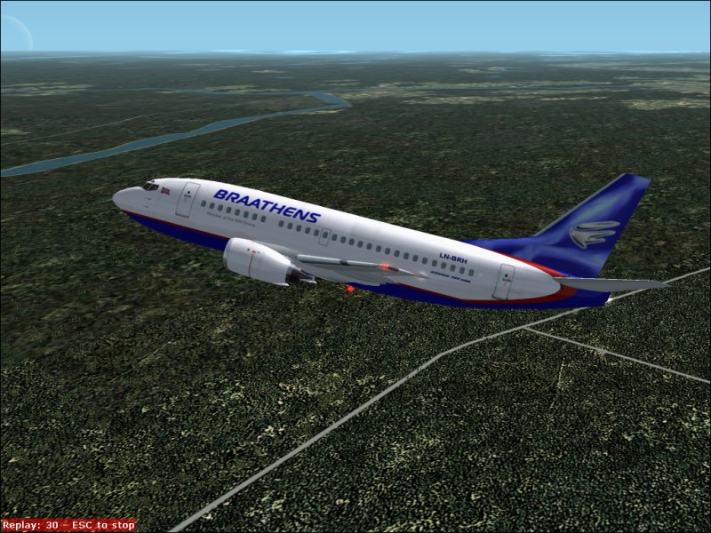 Fs2002 Textures Repaint Of The Wonderful Ffx Boeing 737-500 Model