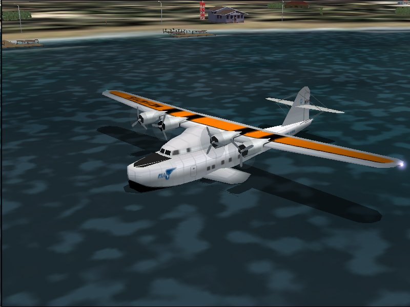 Pan American Martin M-130 Nc14715 Philippine Clipper For Microsoft Flight Simulator 2002 O