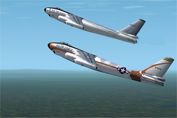 Fs2002/Fs9 Boeing B-47 Stratojet The B-47 Was The First All-Jet Production Bomber In The A