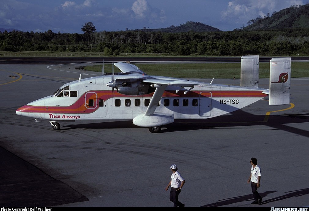 Fs2002 Pro Shorts Sd3-30-200 Stol Transport Thai Airways Reg Hs-Tsc, Thai Airways Was The — 1