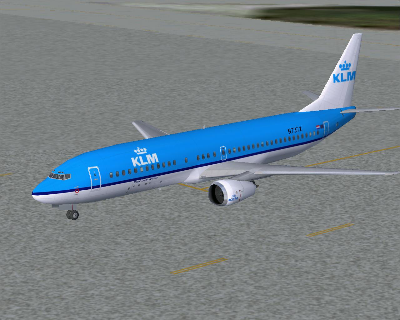 Fs2004 Euro B737-400 Ai Replacement Pack Replacement For The Default B737S American Pacifi