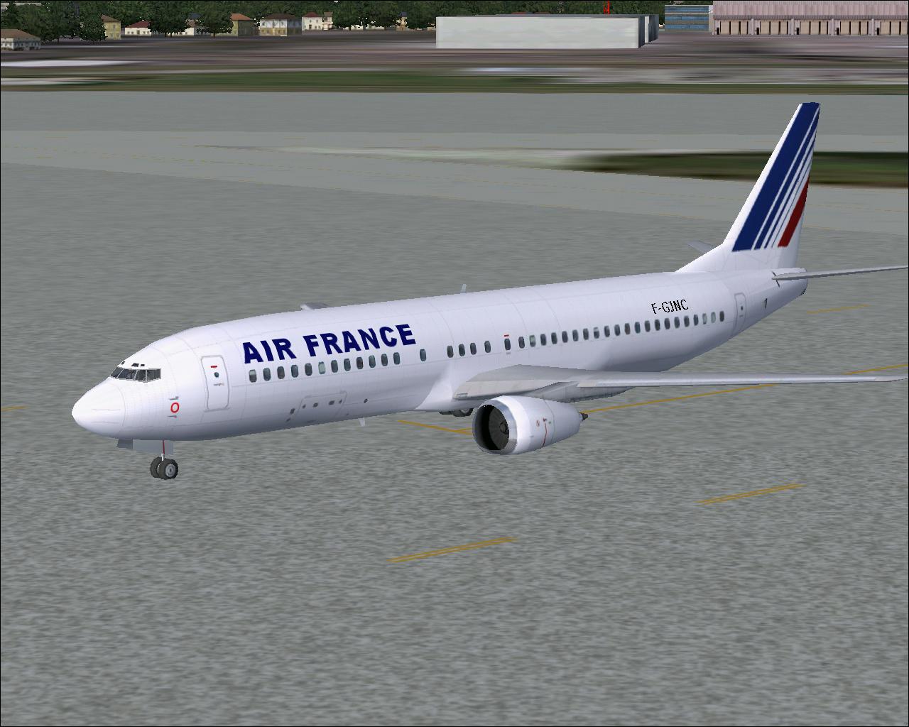 Fs2004 Euro B737-400 Ai Replacement Pack Replacement For The Default B737S American Pacifi