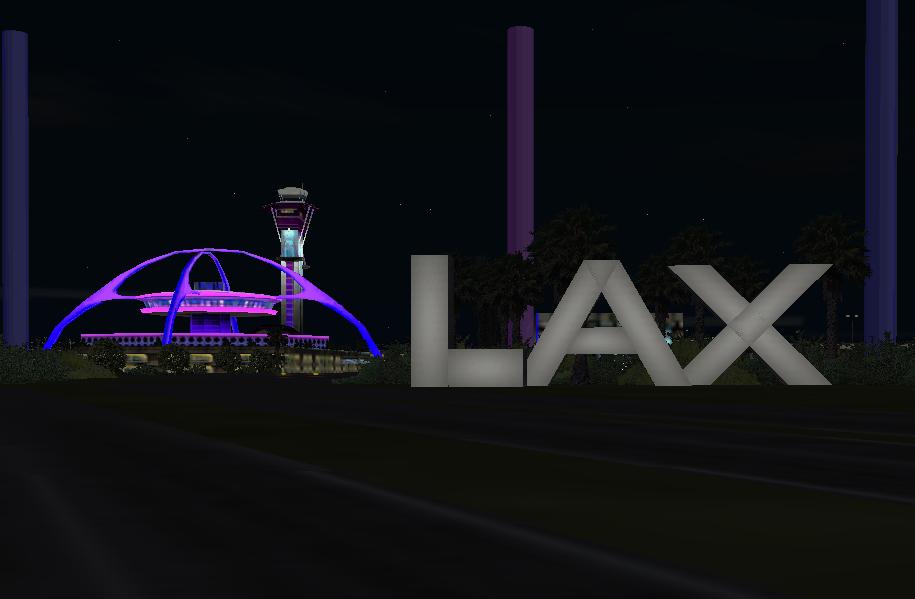 Fs2004, Los Angeles International Airport...klax By: Bill Melichar