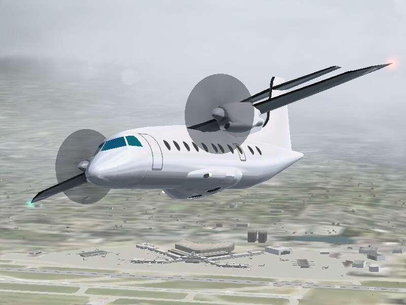 Fs2002/Fs2004 Dornier 328 Ai Paint Kit This Model Is Based On The Unfinished Ifdg Do328 Mo